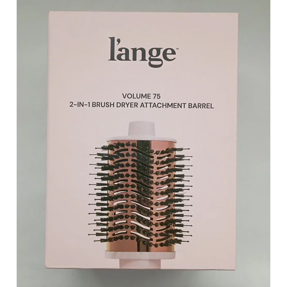 Lange L'ange High Volume 75mm 2-in-1 Brush Dryer Attachment Barrel Tear Drop